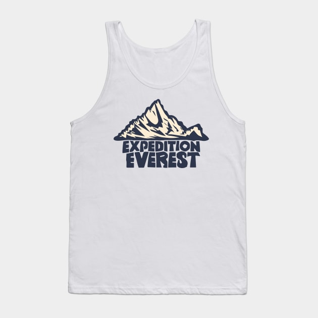 Expedition Everest Tank Top by InspiredByTheMagic